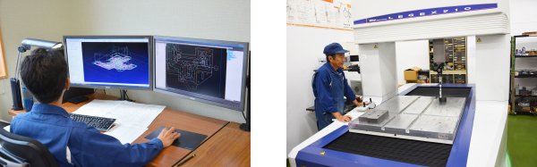 短い納期にも対応