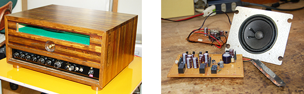 ステレオ内蔵タイプもオリジナルで