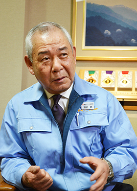 代表取締役野村稔社長