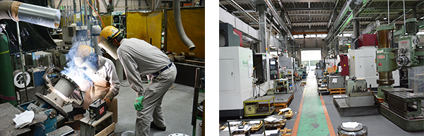 溶接作業・工場