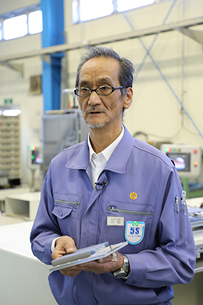 技師長の高橋敬一さん