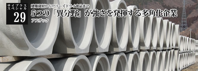 [サイプラススペシャル]29 5つの「異分野」が強さを発揮する多角化企業 建築資材からフリーズドライ食品まで