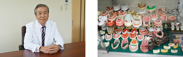社長写真 製品写真