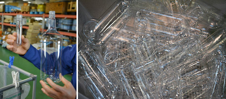 ボトル対比・たくさんのボトル