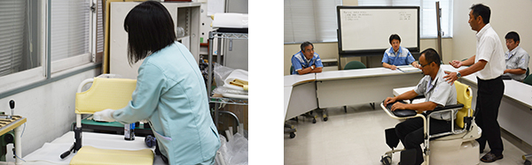 介護機器製造 打ち合わせ